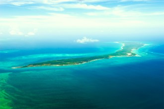 Ariel View of Vamizi.