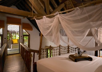Crusoe Villa bedroom.