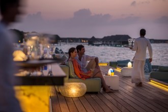 After a hard days diving....