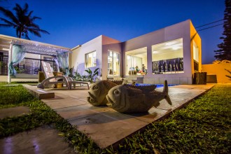 Access to diving quick and easy.