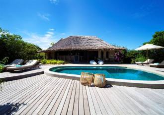 Swimming Pool and Bar Area.