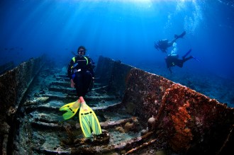 Explore Ship Wrecks large and small.